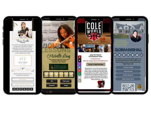 image of 4 different kopi card examples